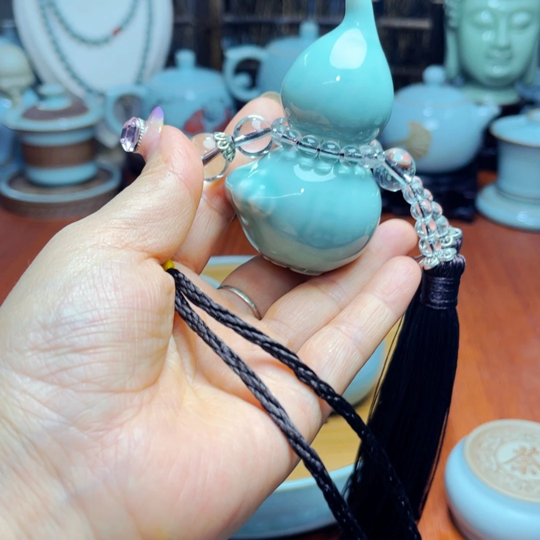 【闪购商品】河南原产地汝瓷茶器，摆件，手珠
