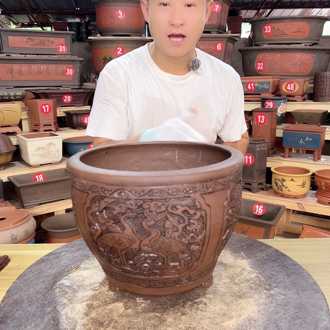 紫砂花盆工厂直发