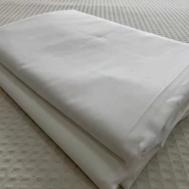 长绒棉纯色被套床单两件套150×200微瑕～A04