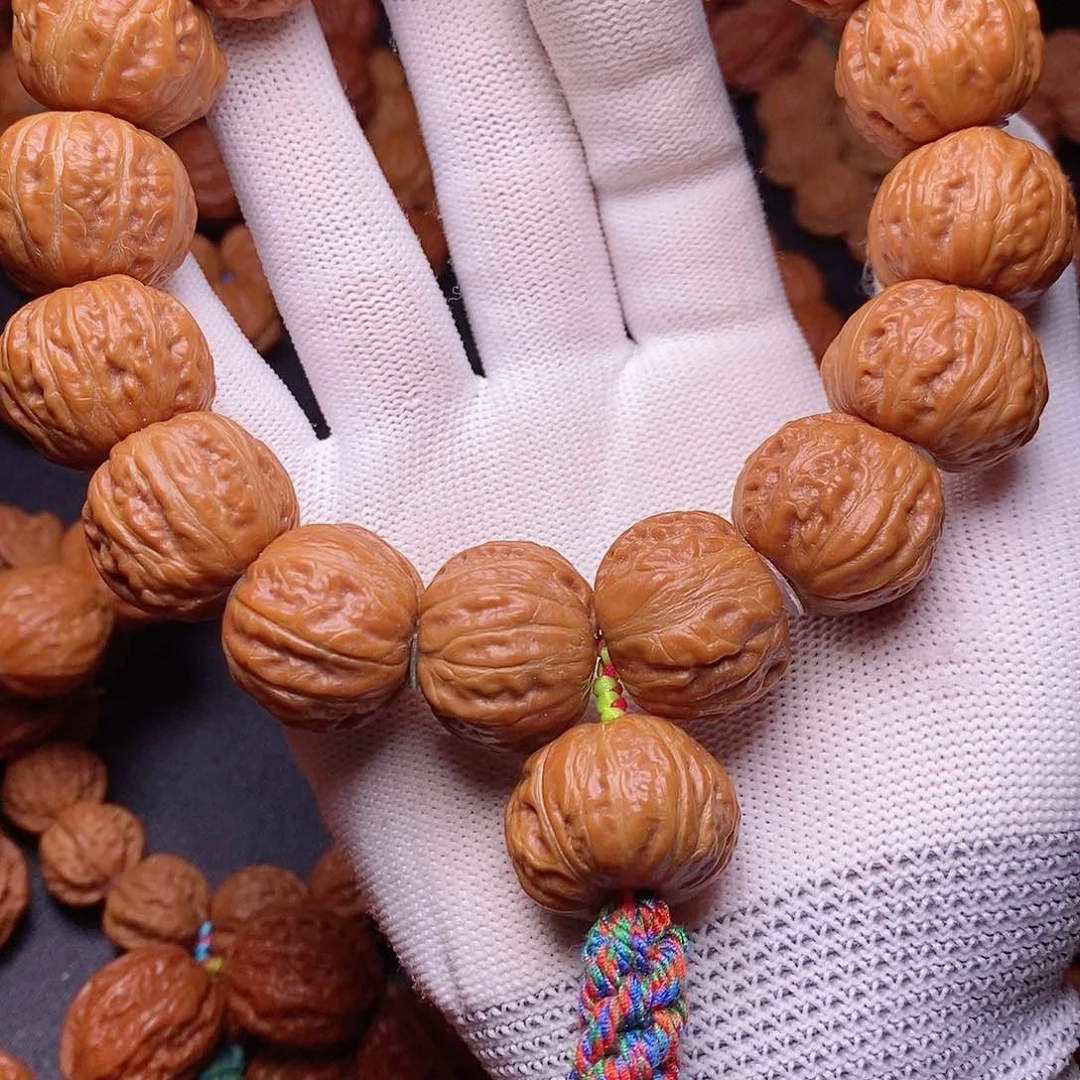 【闪购商品】文玩核桃吊坠白**杰南瓜23