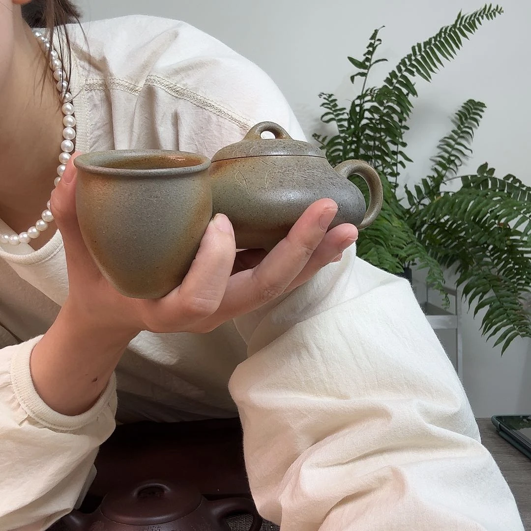 茶壶紫砂汉唐160cc柴烧