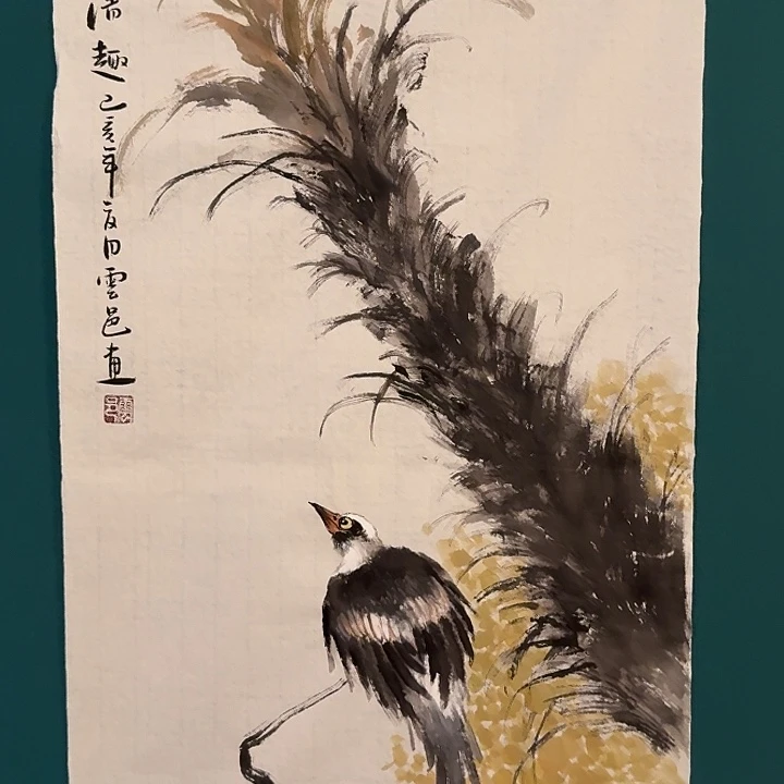 国画云老师作品画作
