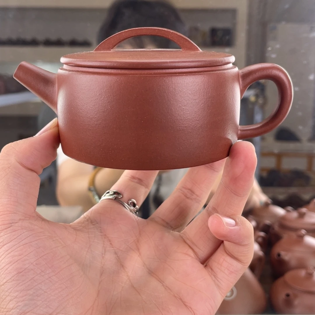 茶壶紫砂180cc红皮龙茶壶