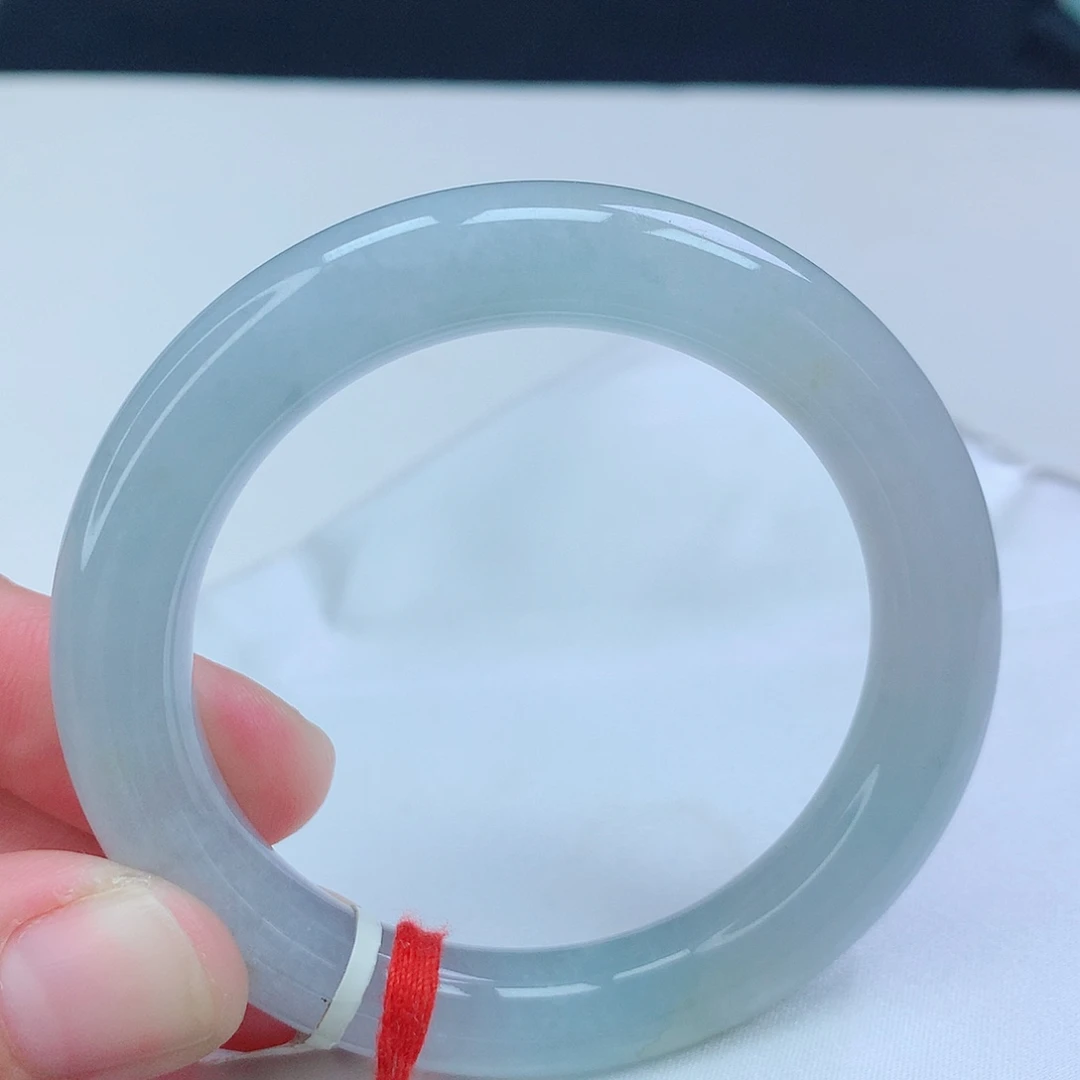 翡翠未镶嵌手镯51.5圈口