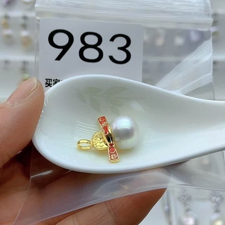 淡水珍珠颈饰银S925镶嵌