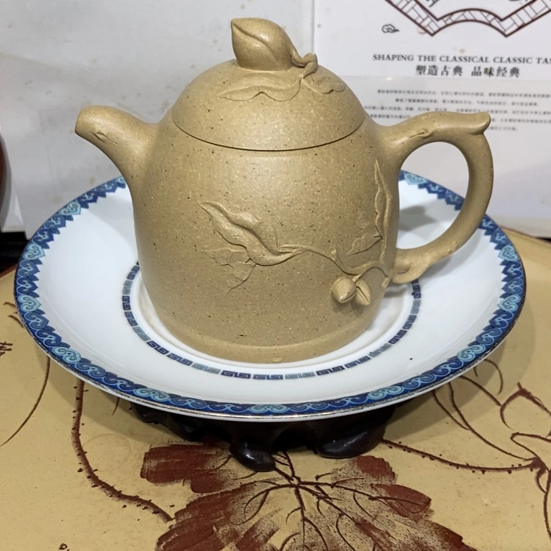 茶壶紫砂本绿全手容量宜兴紫砂