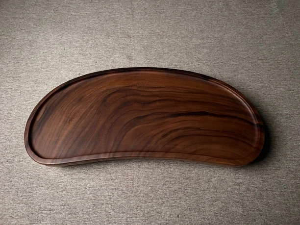 南美胡桃木雨木干泡台55×25×7.5