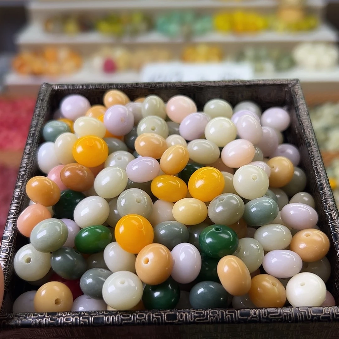 菩提根/象牙果手串卡11多宝算盘120颗
