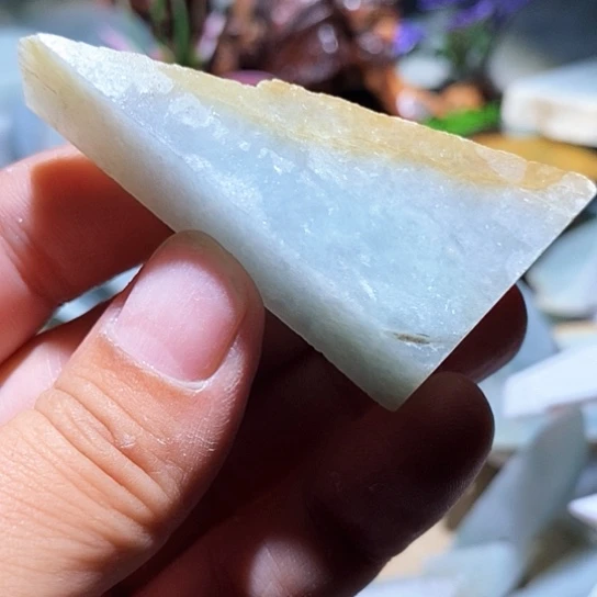 散珠翡翠边角料255