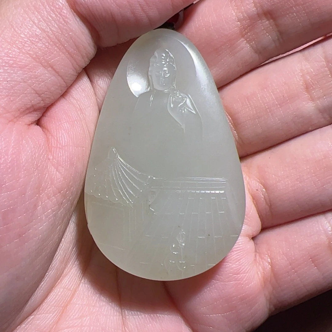 铭***睿和田玉未镶嵌颈饰