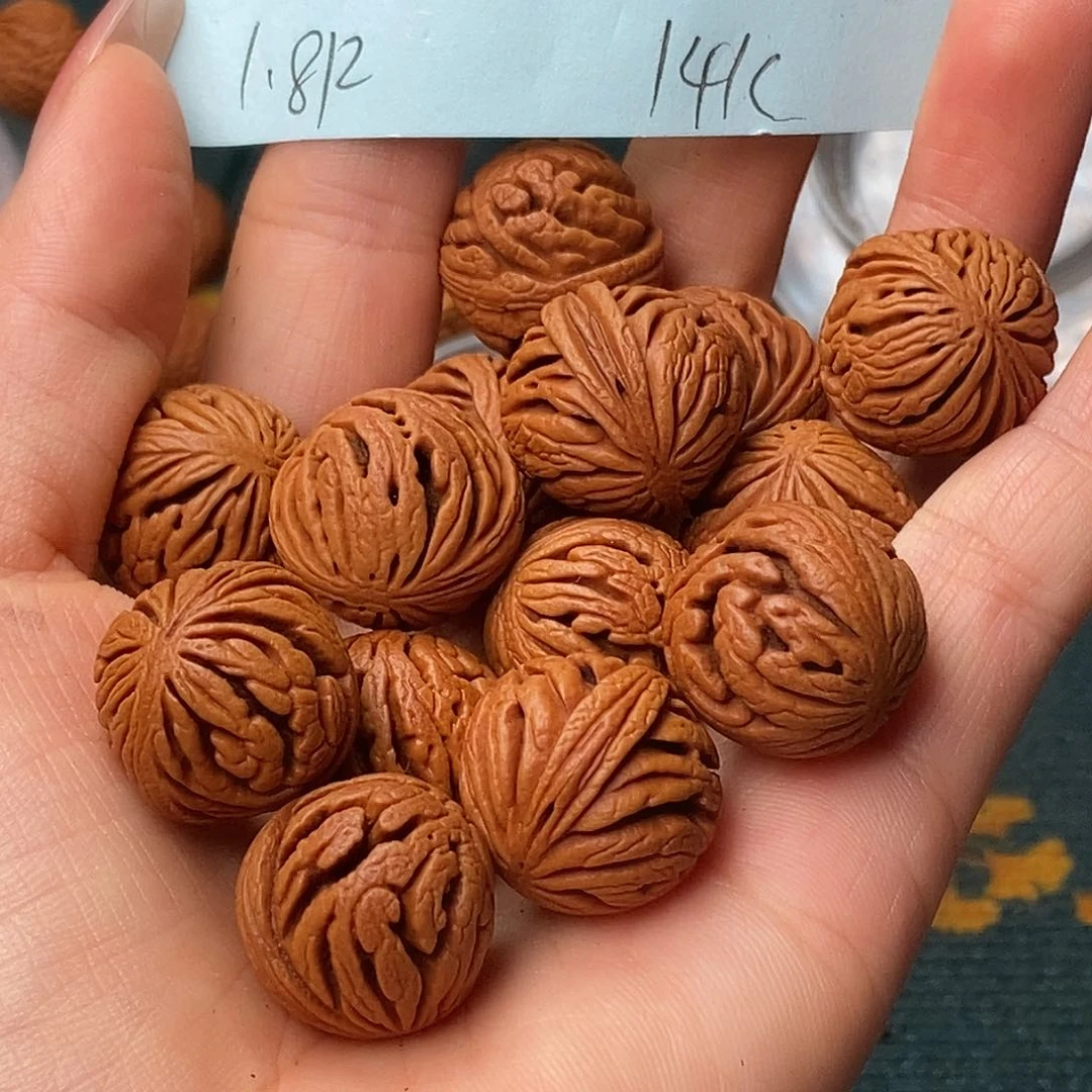 桃核手串秦岭龙纹桃核1