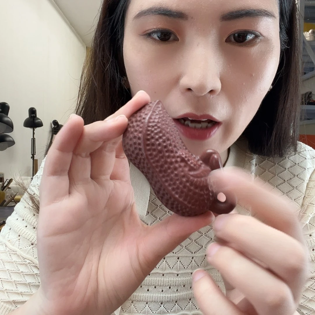 紫砂茶宠花生茶宠