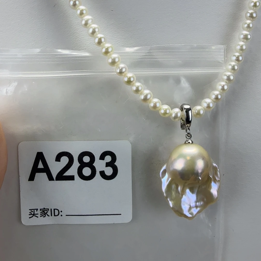 吊坠(不含链)合金淡水珍珠