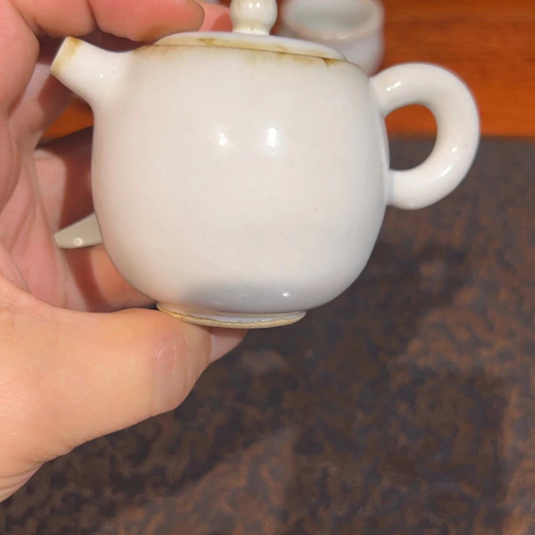 【闪购商品】杯铁****⁶台湾张允澄志野壶