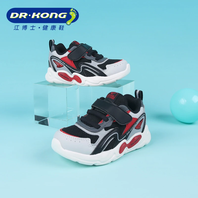 Dr.Kong/江博士童鞋秋季男童二段轻便防滑运动鞋学步鞋B1404707