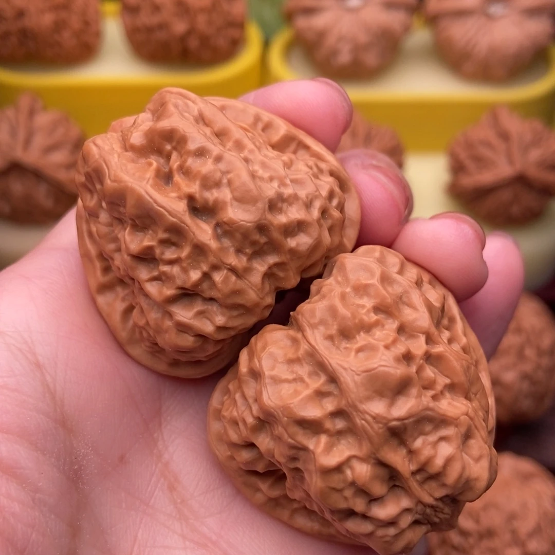 把件文玩核桃精品三角蛙39