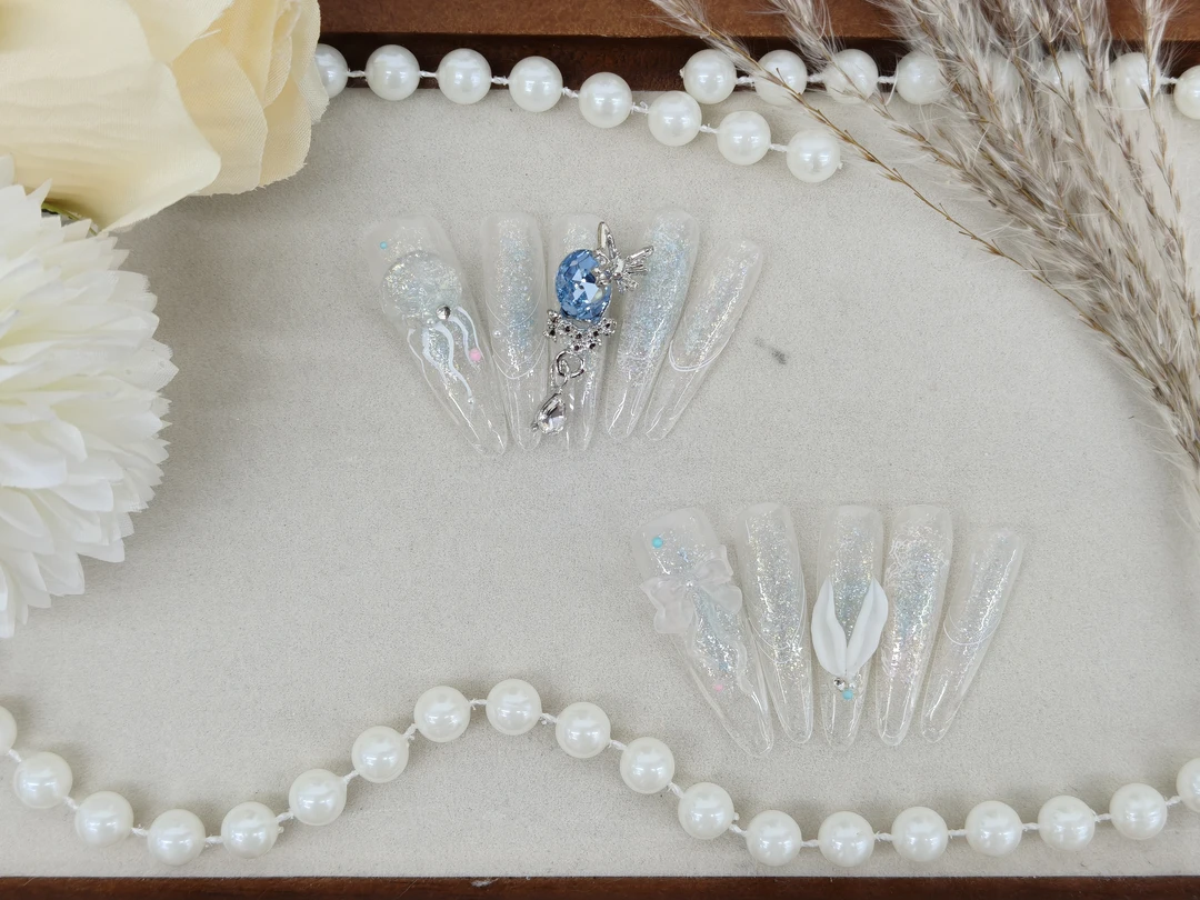 “海洋精灵”（星月纯手工穿戴甲）