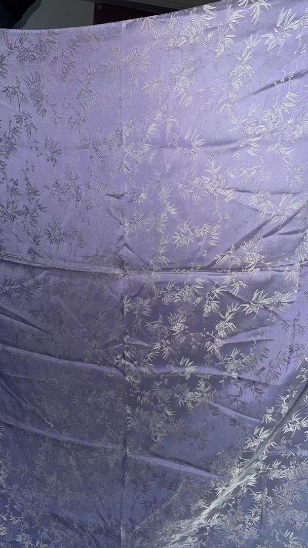 【紫竹报喜】140*140云锦丝巾方巾披肩新款时尚百搭款