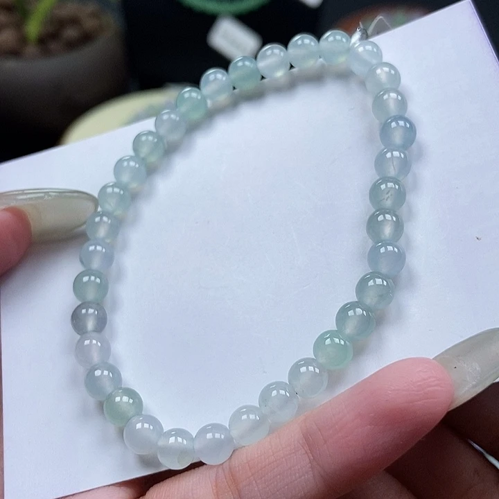 未镶嵌挂件翡翠珠链