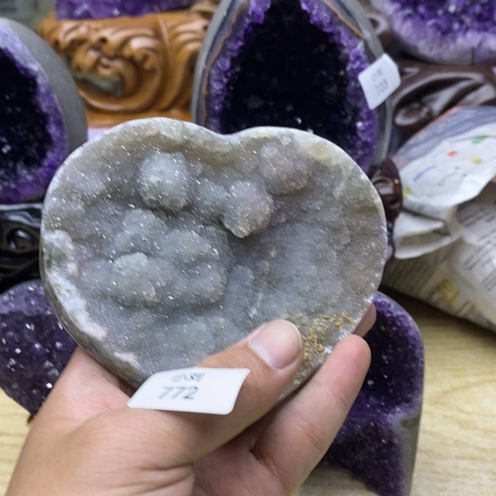 未镶嵌紫晶大型摆件（非配饰）