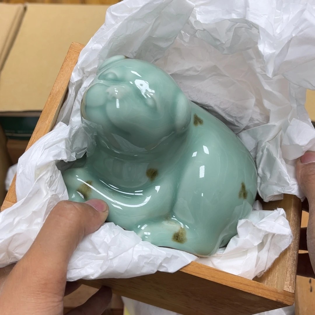 瓷片摆件工艺品瓷器摆件777