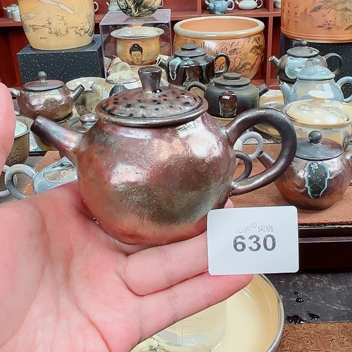 沁庐柴窑古法柴烧全手工茶具