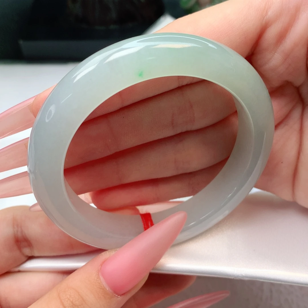 未镶嵌手镯翡翠正圈56