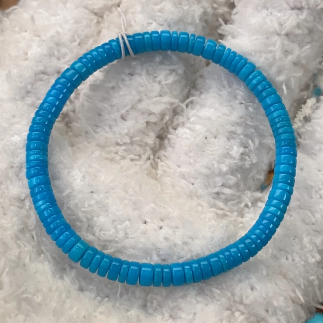 绿松石未镶嵌直切4.5