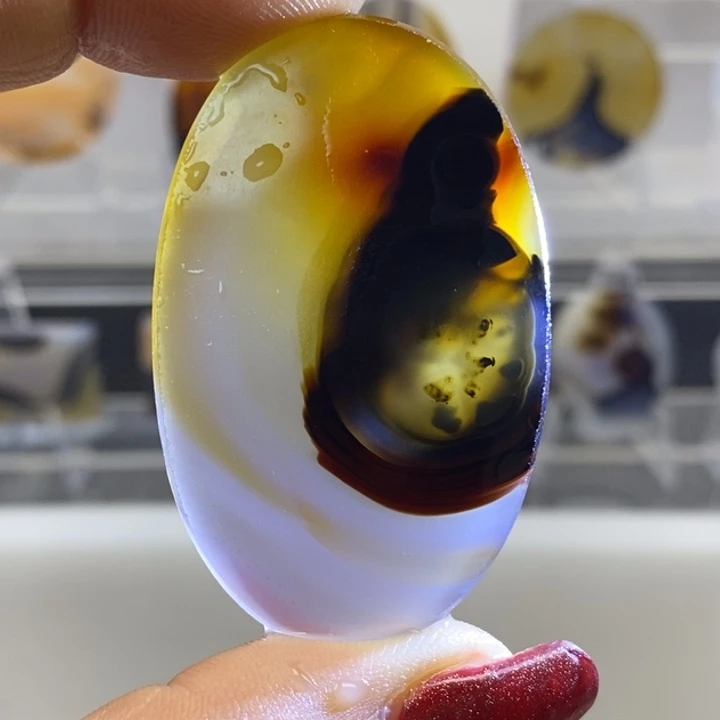 玛瑙/玉髓未镶嵌颈饰