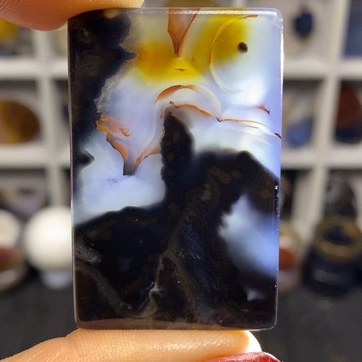 玛瑙/玉髓未镶嵌颈饰