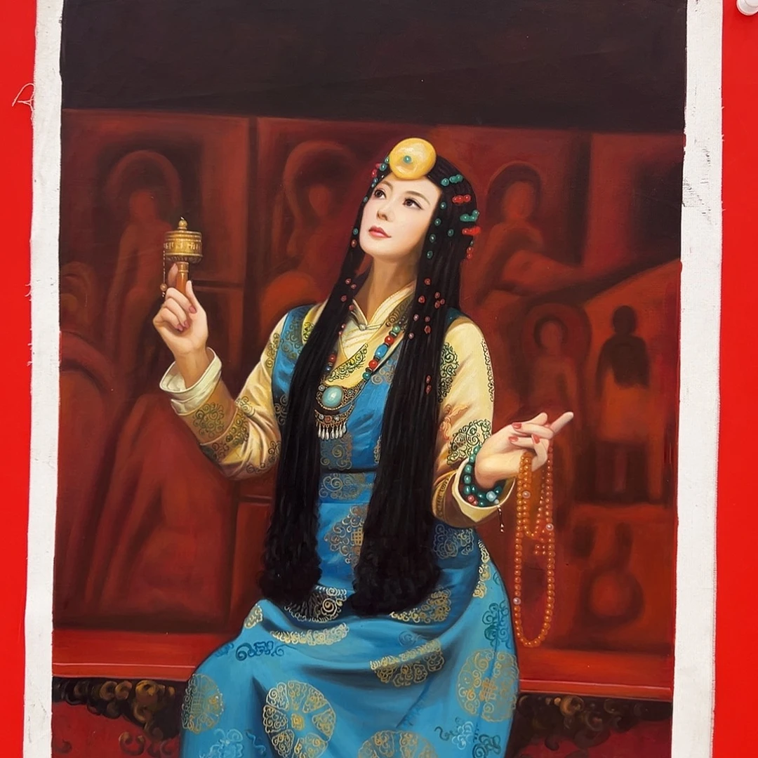 国画二郎展览原作
