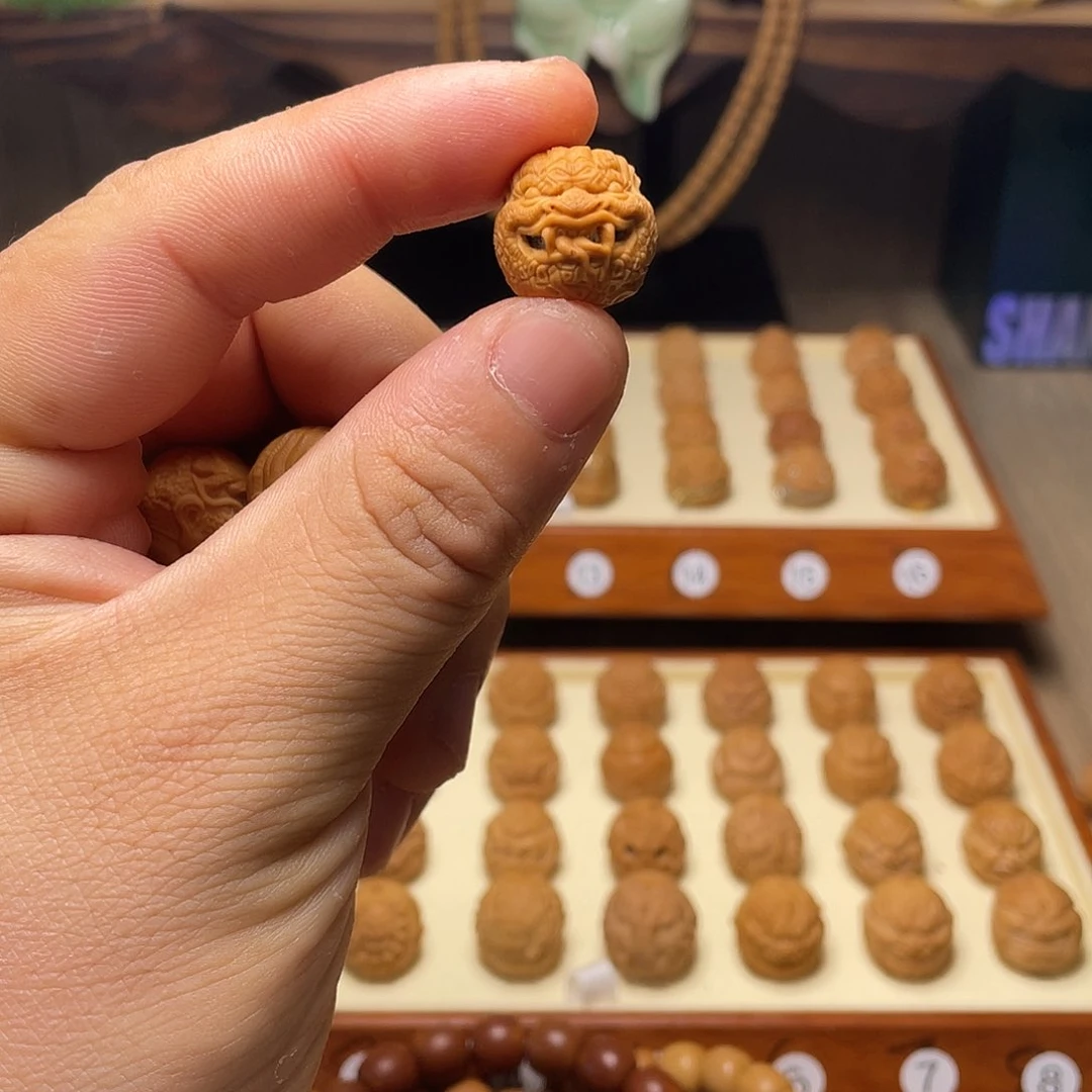 猴头核桃把件16左右猴头核桃蛇王福利款