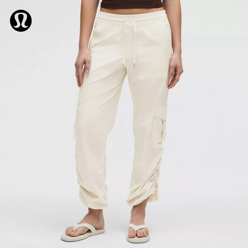 Dance Studio女士宽松款中腰工装裤拒水丨lululemon丨LW5GOEA