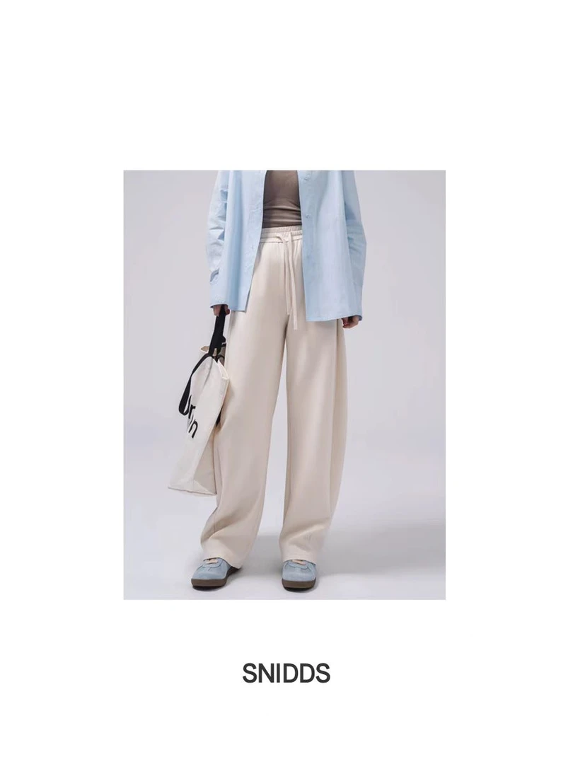 6/3 女士早秋 薄款莫代尔醋酸混纺休闲香蕉裤