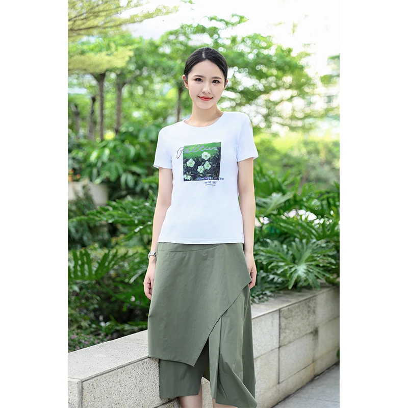 刘老师专属 黎姿时尚不规则半裙 LMOE6011-20