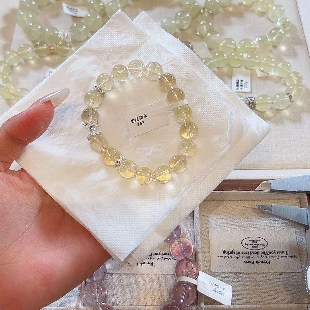 水晶手链未镶嵌树***树48小时鉴赏