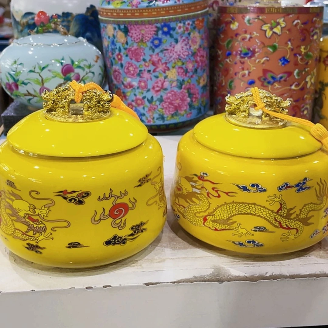 【闪购商品】罐陶瓷茶叶罐密封罐