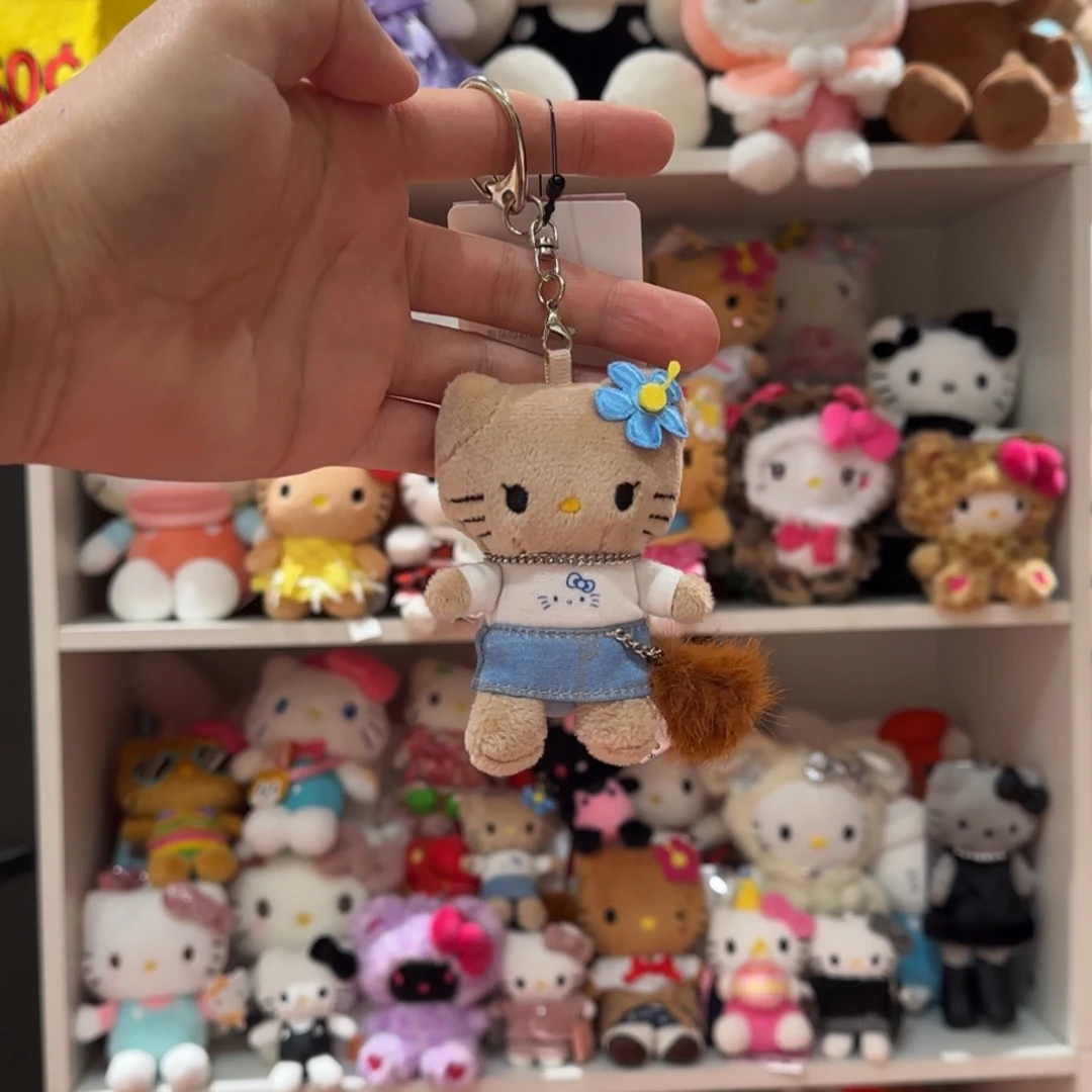 毛绒me黑皮kt挂件