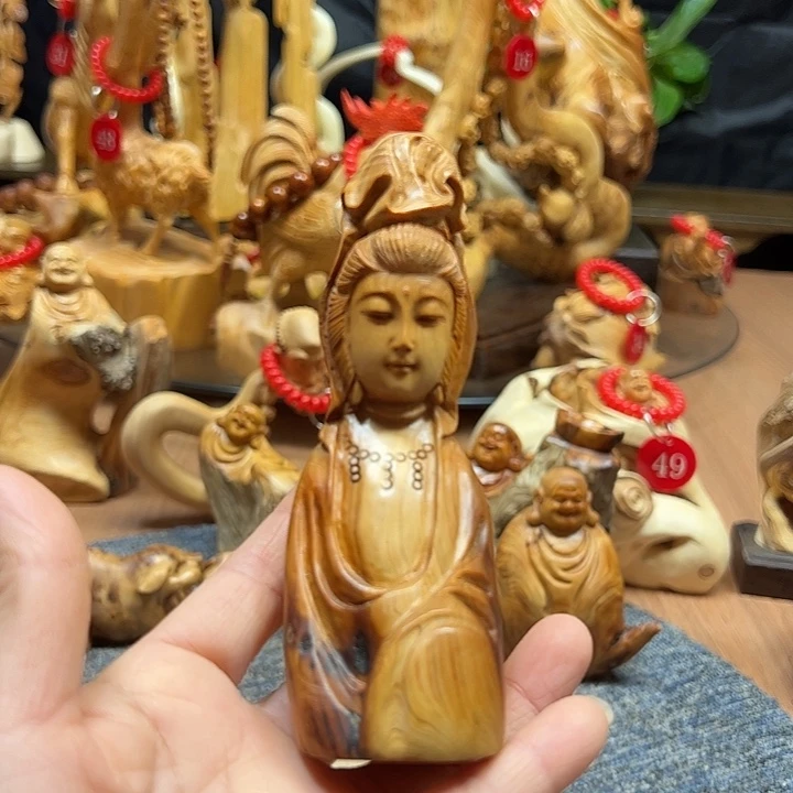 无事牌非洲檀香崖柏摆件