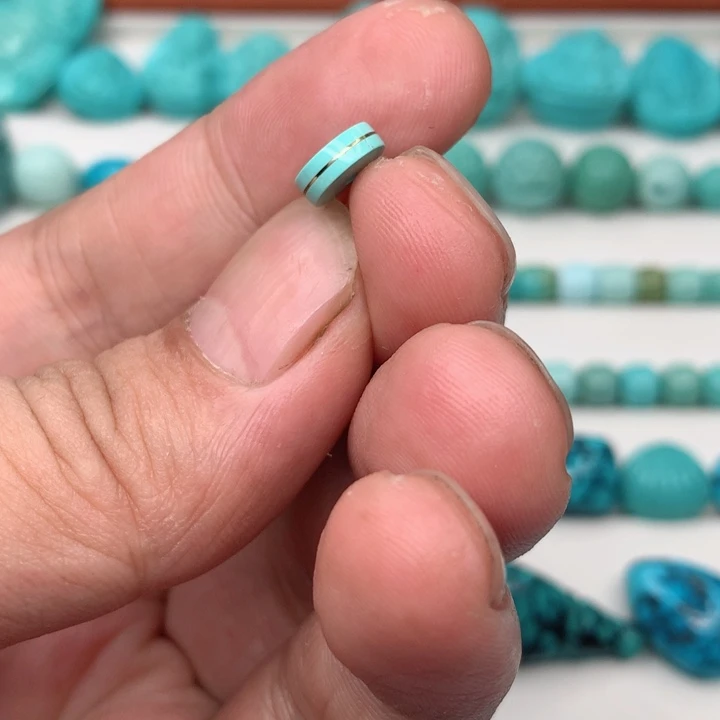 绿松石未镶嵌配饰