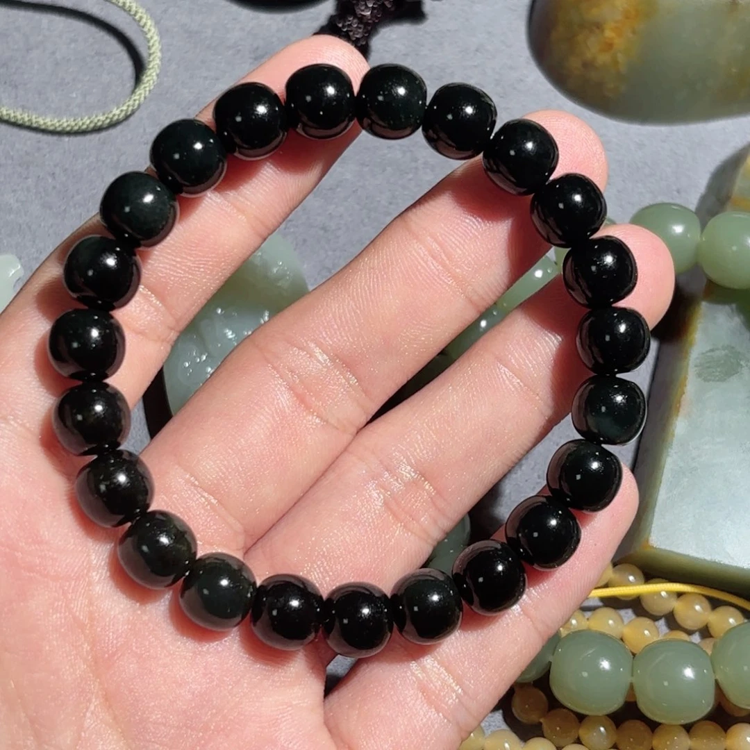 和田玉手链未镶嵌