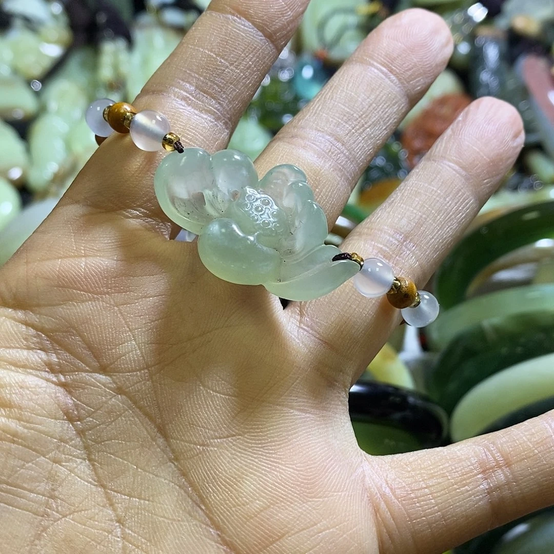 岫玉未镶嵌手绳一个