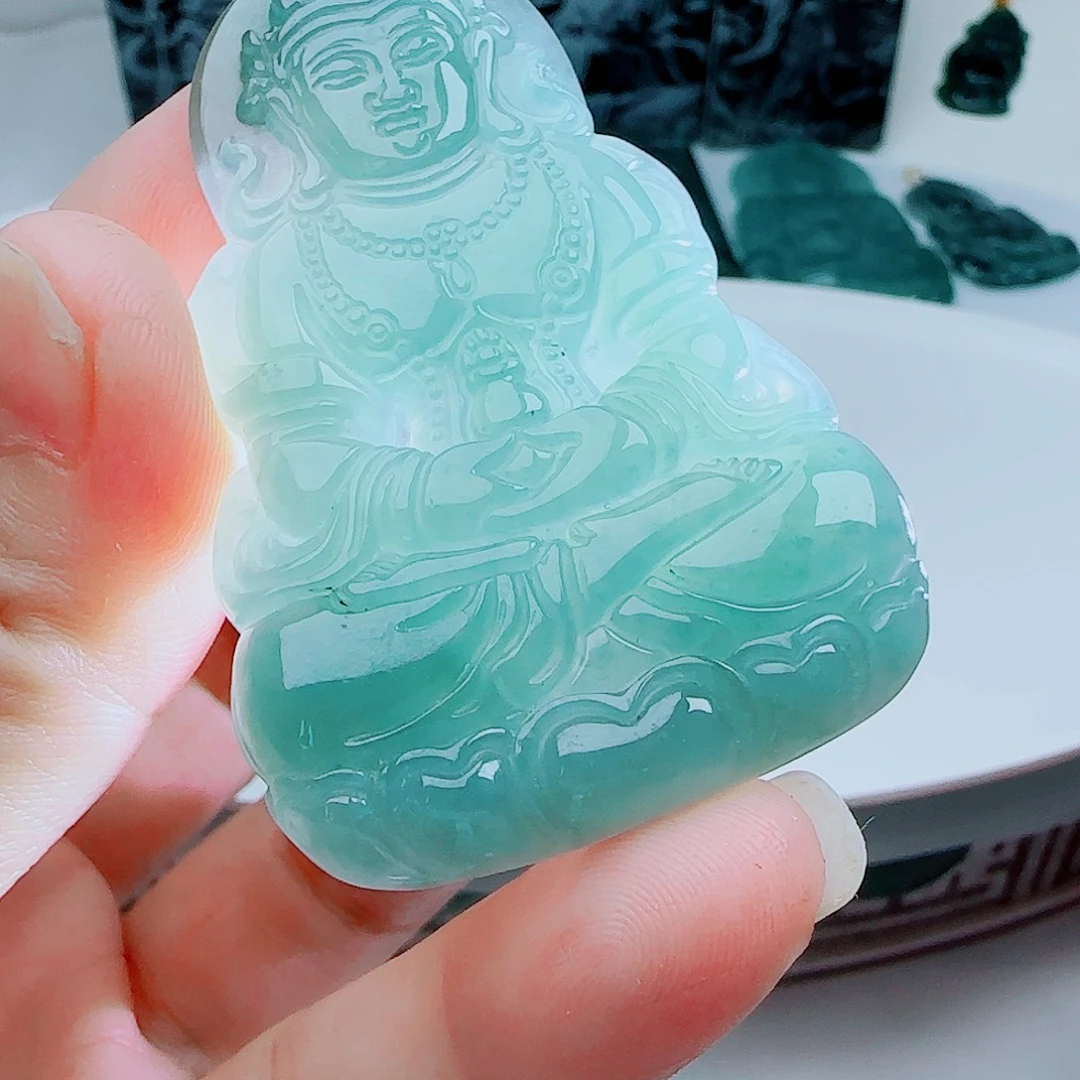 翡翠未镶嵌颈饰426899