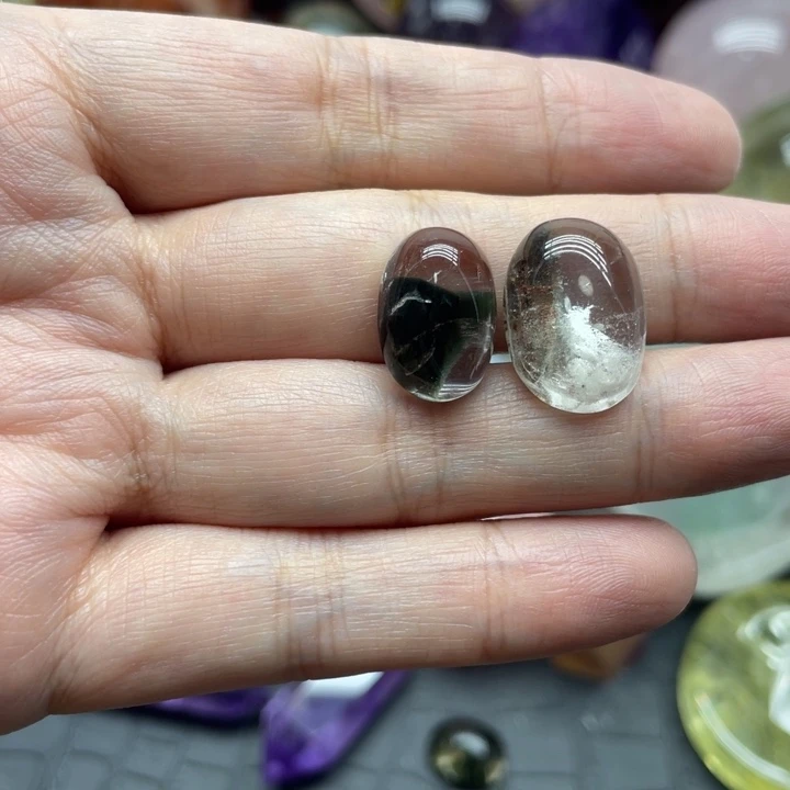 俺***空水晶未镶嵌珠宝半成品271