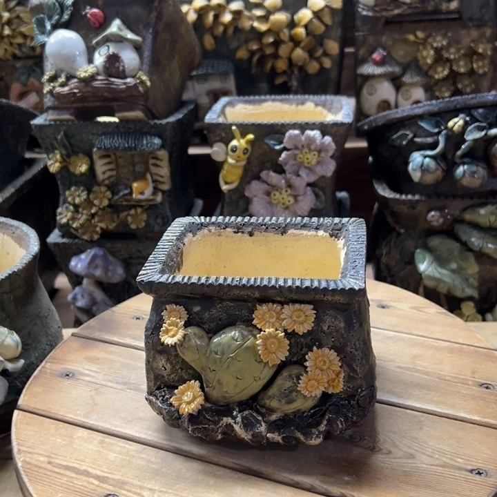 青藤多肉花盆baida