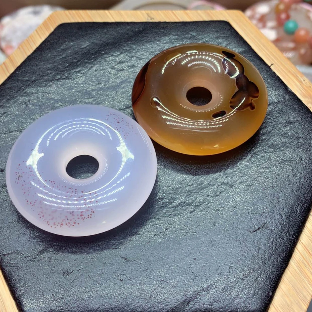 【闪购商品】玛瑙/玉髓吊坠6未镶嵌