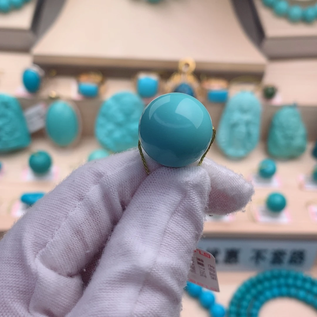 绿松石珠宝奇石未镶嵌