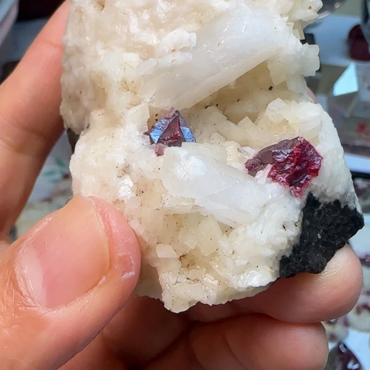 潇***风天然辰砂朱砂原石天然朱砂