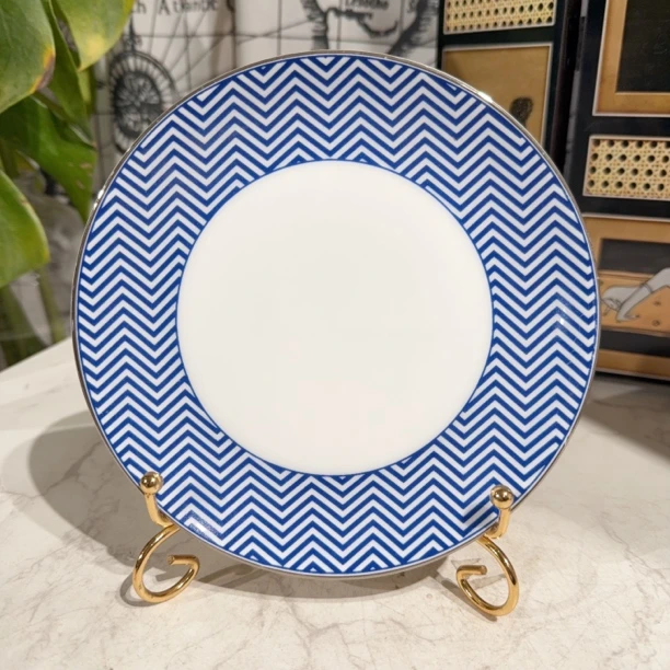 【蓝色土耳其骨碟】6.5英寸16.5cm盘造型盘家用简约菜盘餐盘