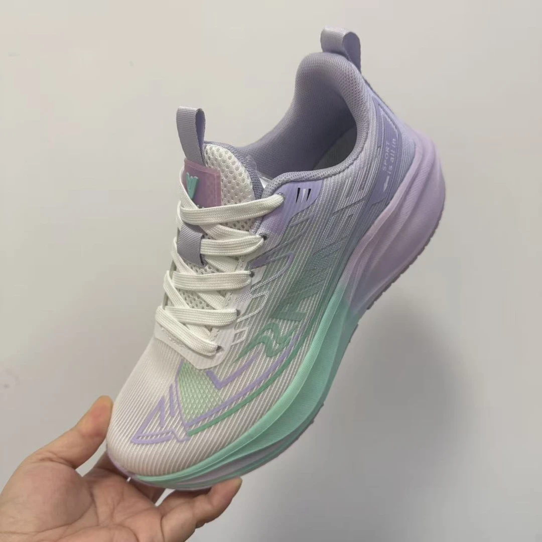 雅鹿减震透气速干跑步鞋男女缓震跑鞋休闲跑鞋